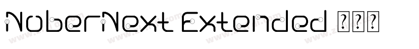 NuberNext Extended字体转换